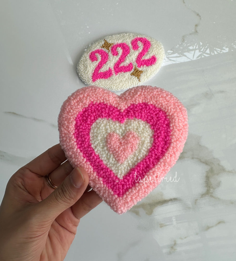 Heart Mug Rug