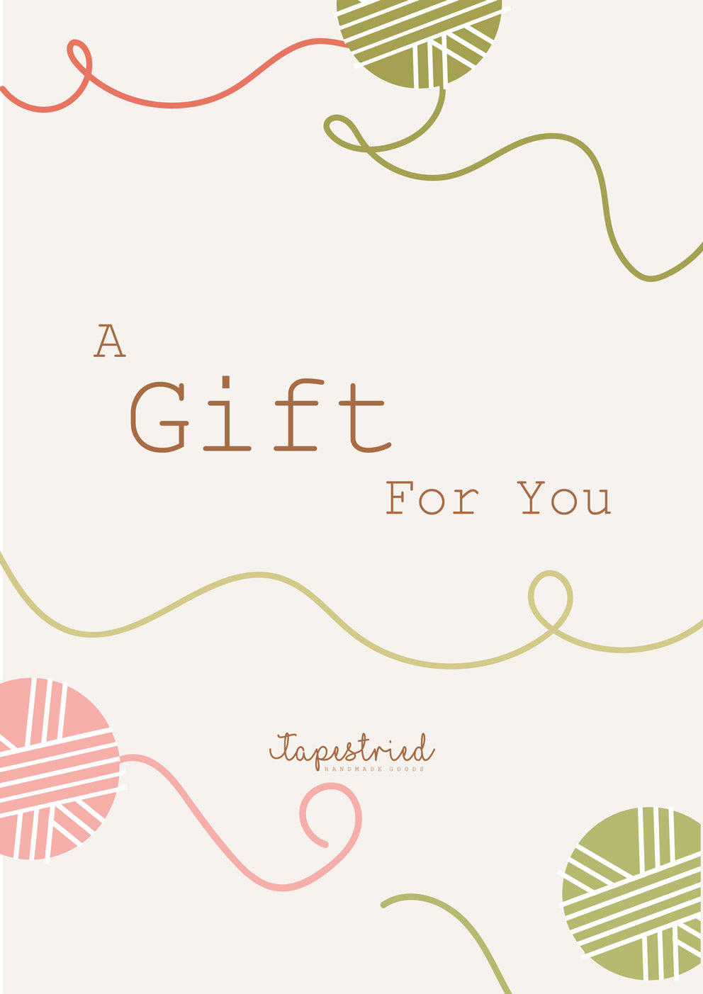 Tapestried Gift Card