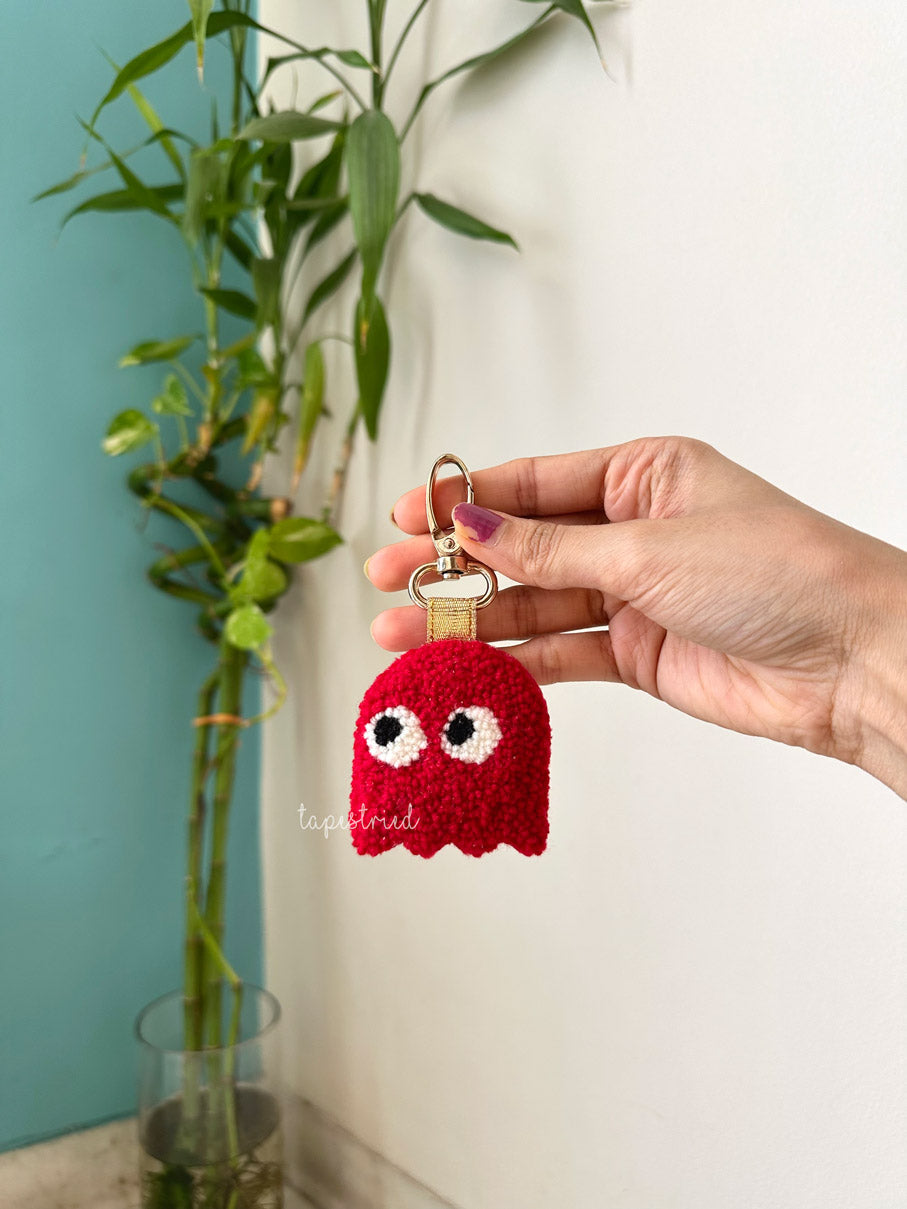 Pac-Man Keychain