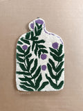 Tufted Leafy Jar