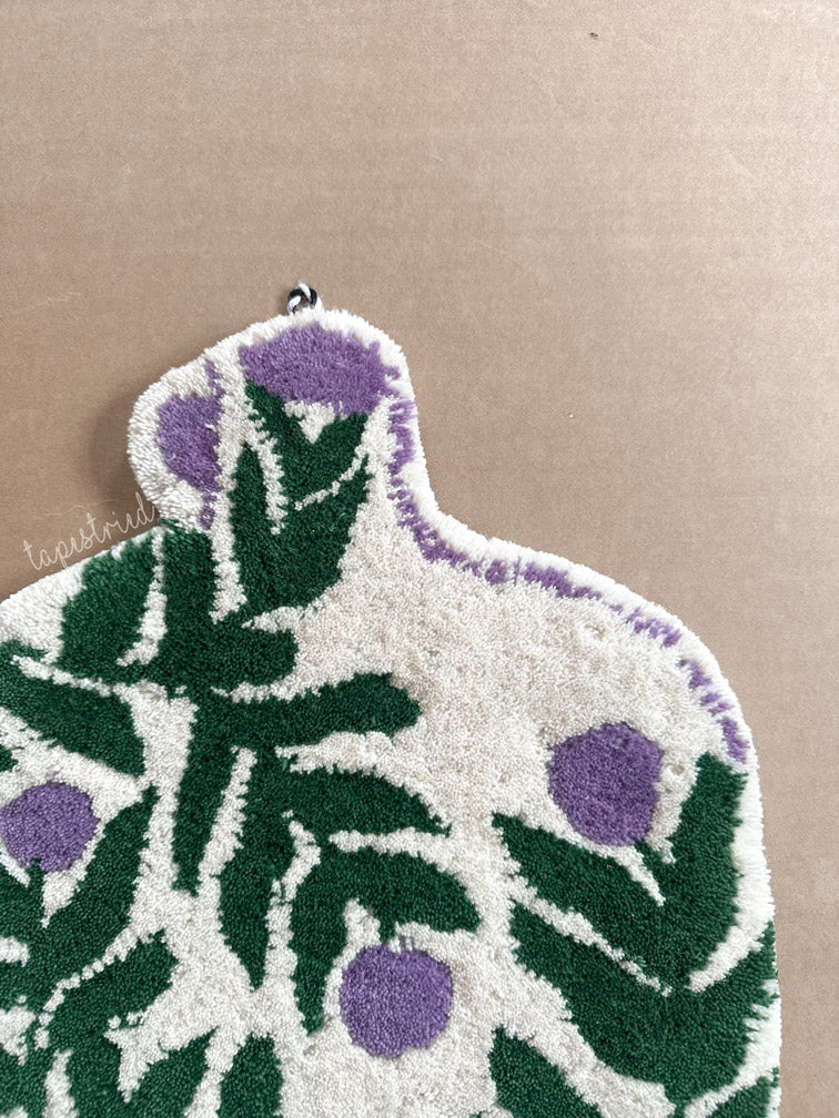 Tufted Leafy Jar