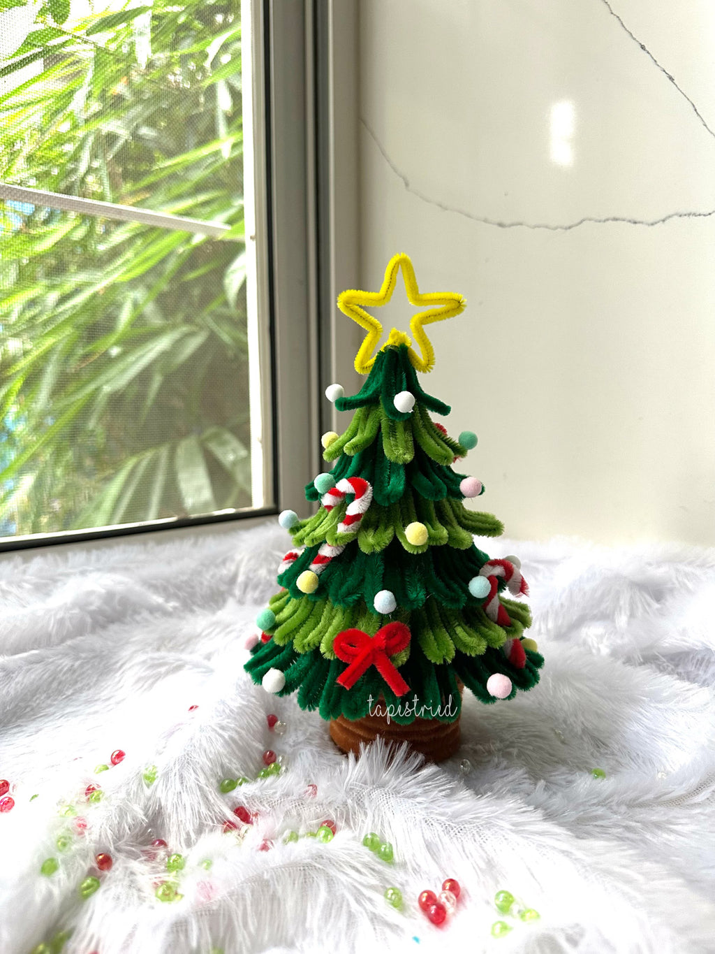 Two coloured Christmas Tree