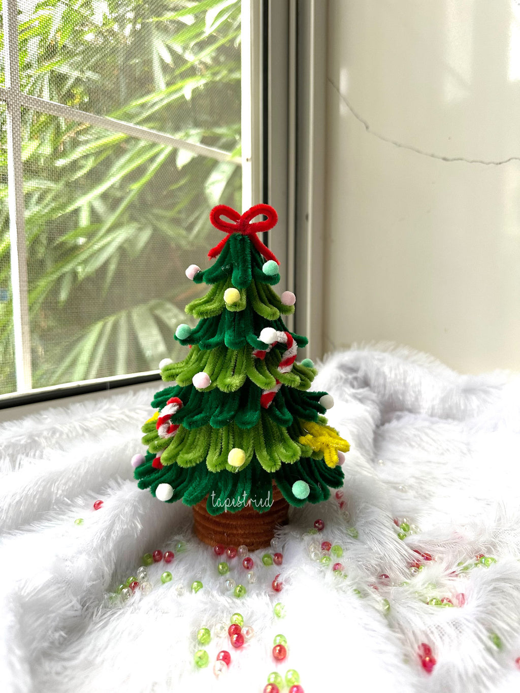 Two coloured Christmas Tree