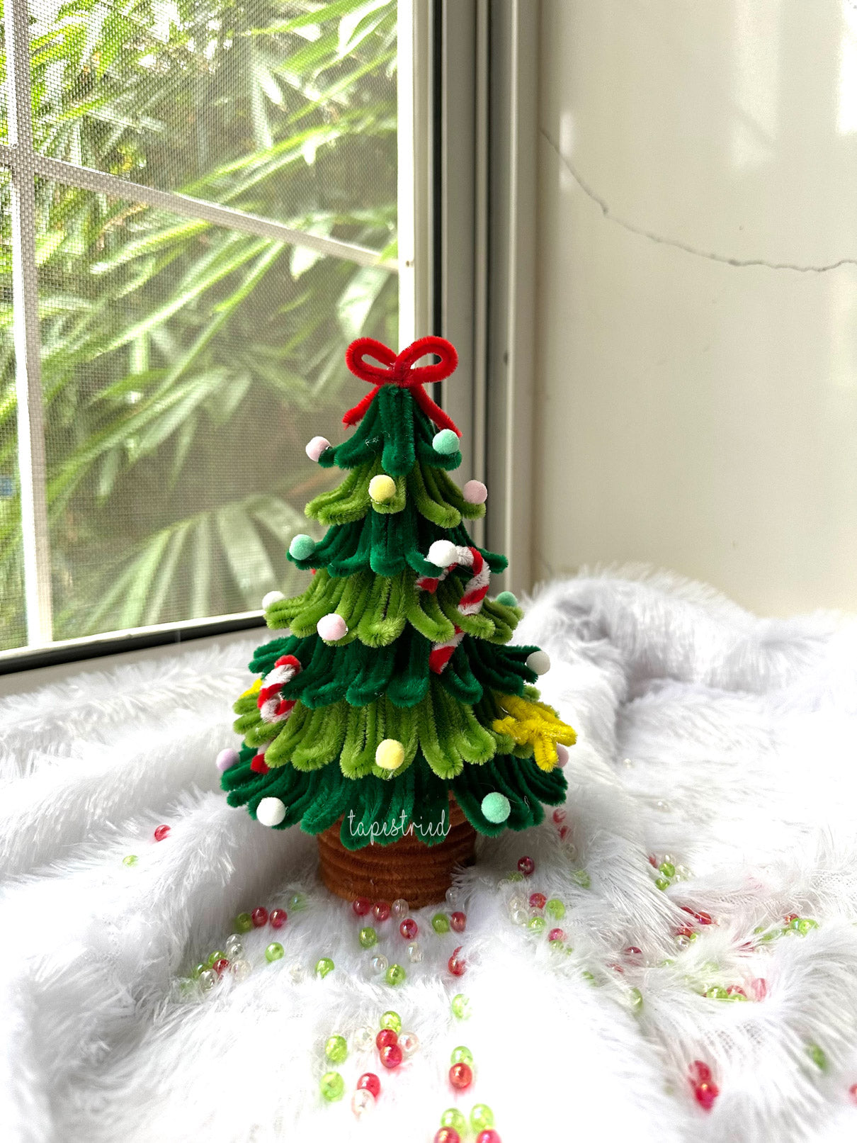 Two coloured Christmas Tree
