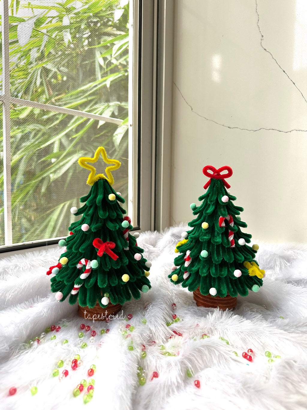 Single coloured Christmas Tree