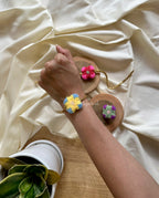 Floral Square Rakhi