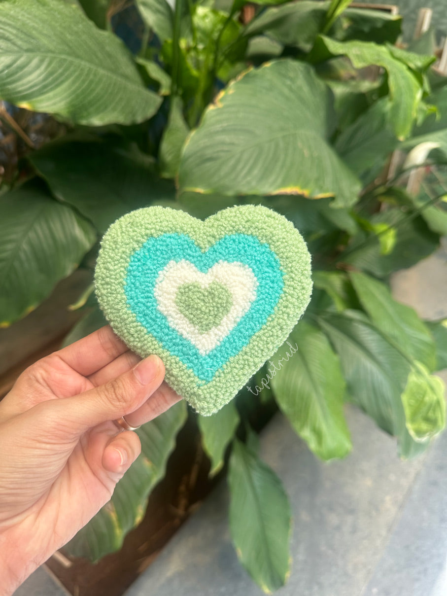 Heart Mug Rug